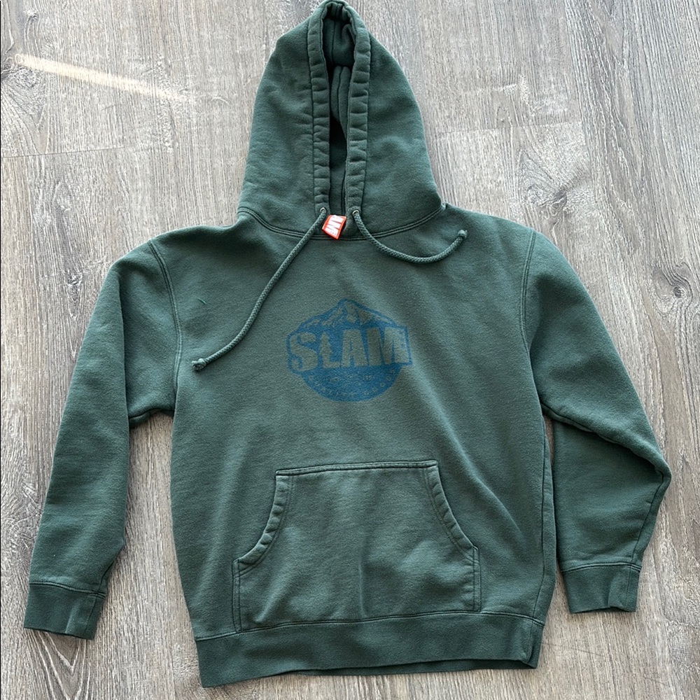 SLAM Magazine hoodie Green
